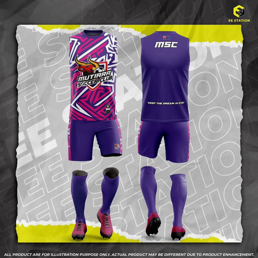 Mutiara Soccer Club Saturday training kit