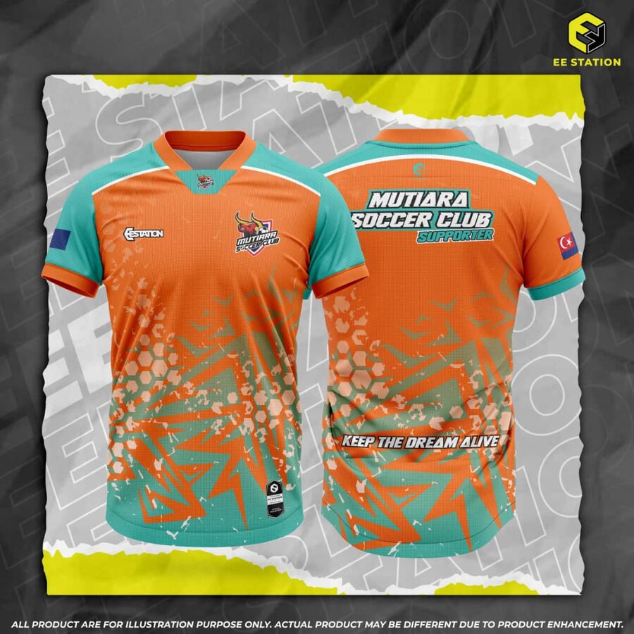 Mutiara Soccer Club supporters’ jersey